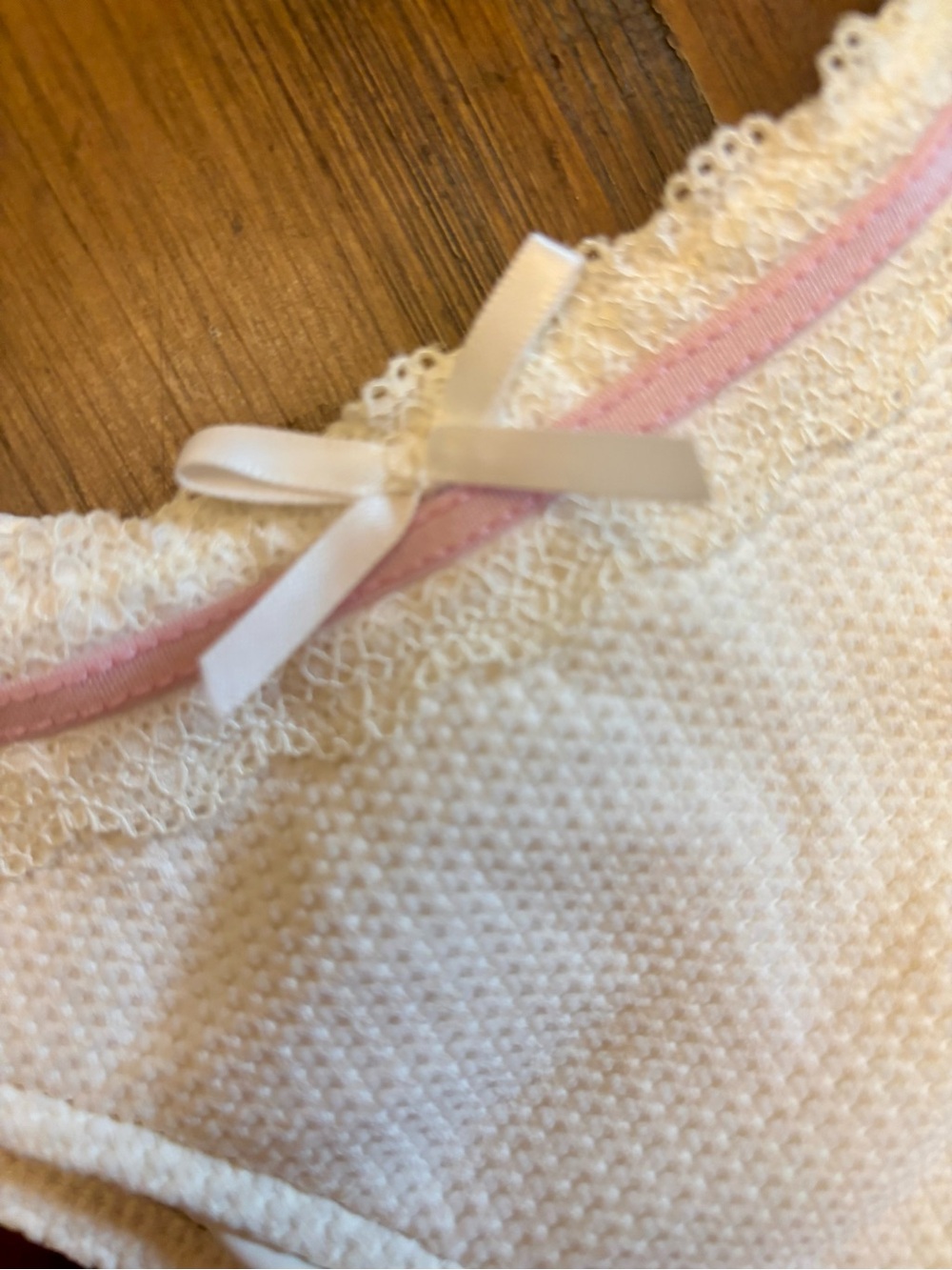 Frankie’s bikinis x Gigi HADID white waffle bikini set - Picture 8 of 14